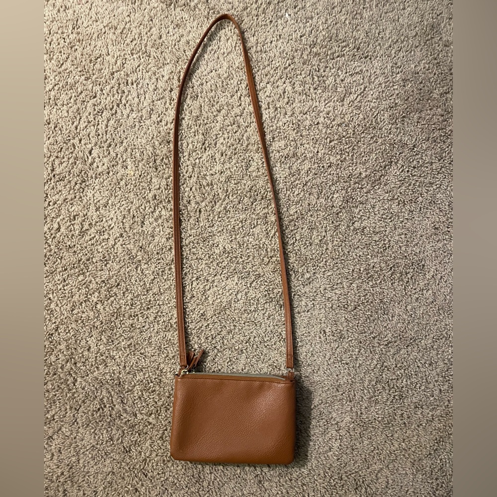 brown little crossbody purse!